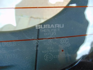 SUBARU IMPREZA GH VÍKO KUFRU KOMPLETNÍ DEMONTÁŽ