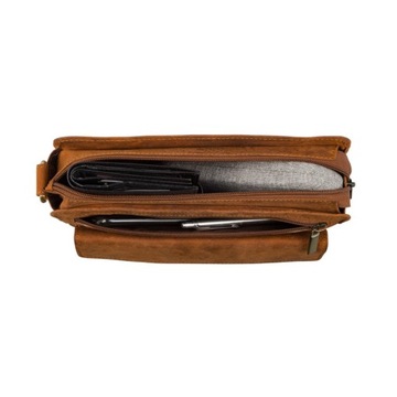 Практическая кожаная мужская рука коричневая рука