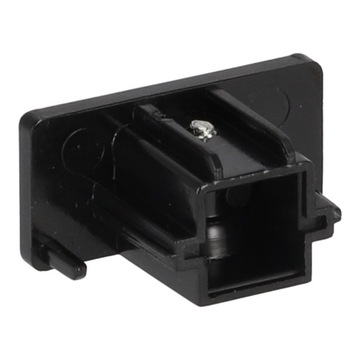 ВИЛКА ДЛЯ 1-ФАЗНОЙ ШИНЫ, ЧЕРНАЯ