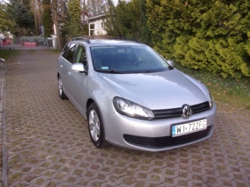 Volkswagen Golf VI Variant 1.6 TDI-CR DPF BlueMotion 105KM 2010 Volkswagen Golf Automat Bluemotion, zdjęcie 16
