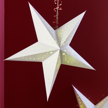 СКЛАДНОЙ РОЖДЕСТВЕНСКИЙ ВИТРАЖ ИЗ БУМАГИ 3D ПОДВЕСНОЕ УКРАШЕНИЕ ОКНА