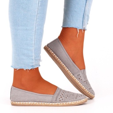 ESPADRYLE WSUWANE TENISÓWKI BALERINKI BUTY DAMSKIE