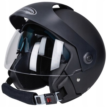 Молодежный шлем для моторного коврика со стеклом со стеклом