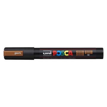 МАРКЕР POSCA PC-5M UNI СО СВЕТЛО-КОРИЧНЕВОЙ ПОСТЕРНОЙ КРАСКОЙ