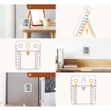 ЭЛЕКТРОННЫЙ МИНИ-ЦИФРОВОЙ ГИГРОМЕТР, ПОДХОДЯЩИЙ ДЛЯ ТЕПЛИЦ, ХРАНЕНИЙ, СПАЛЬНЕЙ