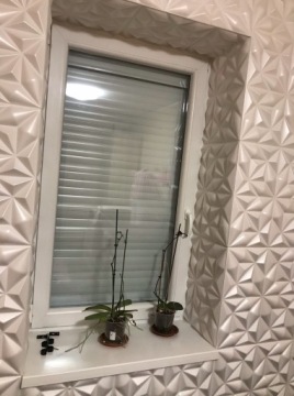 СТЕНОВЫЕ ПАНЕЛИ ОНИКС 3D белые 2м2 кассеты из пенопласта