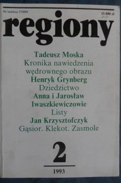 REGIONY Kwartalnik / Iwaszkiewicz Grynberg Vincenz