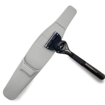 Силиконовый чехол для бритвы - серый