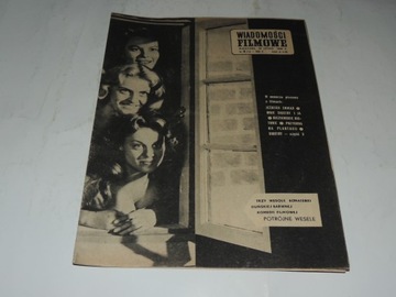 WIADOMOŚCI FILMOWE 9/1960 A. Dymsza, J. Tati,