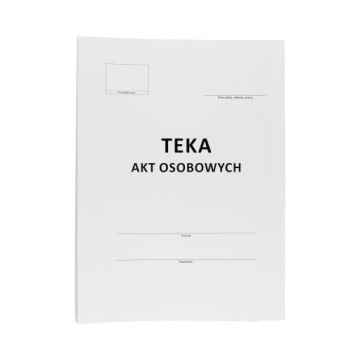Teczka do akt osobowych 350g