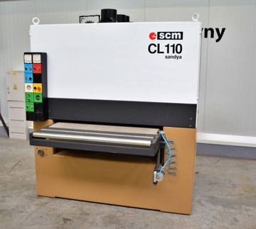 SCM SANDYA CL110 ШИРОКИЙ ЛЕНТОЧНЫЙ ШЛИФОВАЛЬНЫЙ СТАНОК