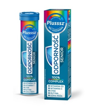 Plusssz ODPORNOŚĆ Senior 100% Complex 20 tabl.mus.