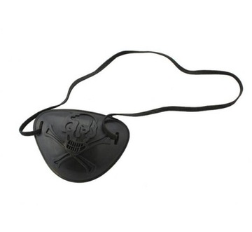 OPASKA NA OKO PIRATA PRZEPASKA CZARNA PIRAT