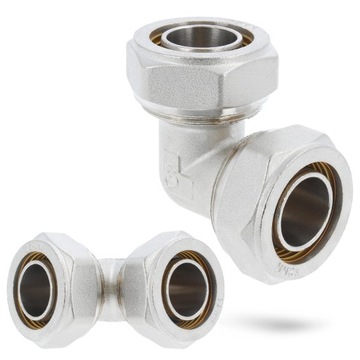 Kolano Skręcane Zakręcane PEX ALUPEX 32x32 mm