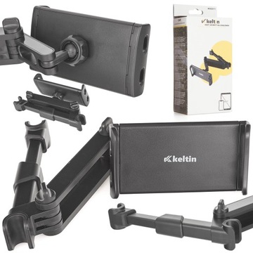 Держатель подголовника для планшетного телефона и смартфона для устройств с диагональю 4,5–11 дюймов