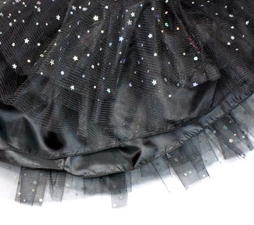 ЮБКА Из ТЮЛЯ со ЗВЕЗДАМИ, подкладка, 30 см