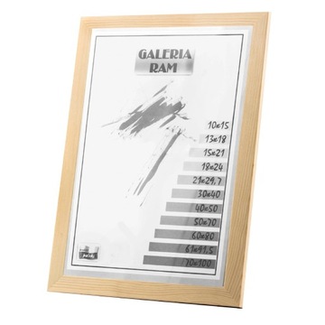 Rama z drewna surowego 30x40 sur GP -PŁASKA-