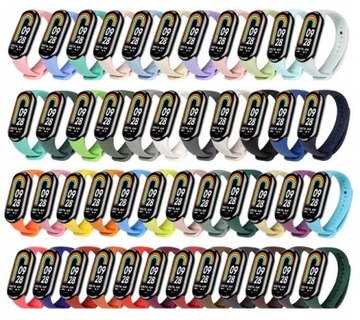Kolorowe Opaski do Xiaomi Mi Band 8- 1 sztuka