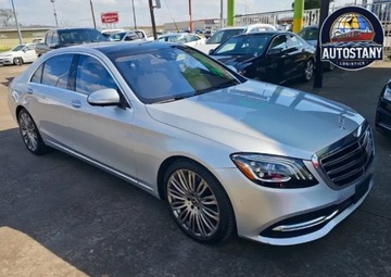Mercedes Klasa S W222 Limuzyna Facelifting 4.0 560 469KM 2019 MERCEDES-BENZ KLASA S W222