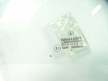 MERCEDES VANEO W414 SKLO (OKNO) DVEŘE PRAVÝ PŘEDNÍ