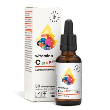 Aura Herbals WITAMINA C DLA DZIECI Krople 30ml