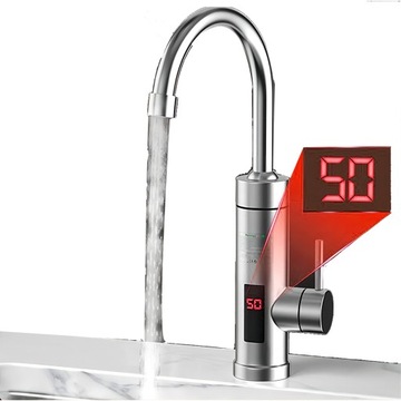 МГНОВЕННЫЙ ВОДОНАГРЕВАТЕЛЬ ЭЛЕКТРИЧЕСКИЙ ЖК-ВРАЩАЮЩИЙСЯ FAP 3000W