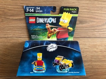 Zestaw Lego 71211 Dimensions Simpsons Bart NOWY