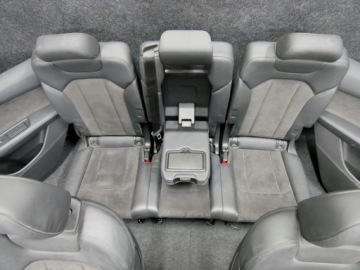 Боковины сидений, комплект кожи АЛЬКАНТАРА AUDI Q7 4M