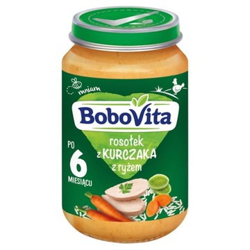 Zupka Rosołek z kurczaka z ryżem BoboVita 190g