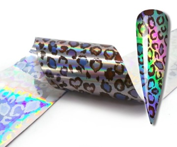 ТРАНСФЕРНАЯ ПЛЕНКА 10смx4см ЛЕОФЕР ЗЕБРА ГОЛО