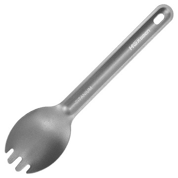 Titanium Tableware Camping Fork/Spoon/ Indoor Outdoor light Cutlery Spork