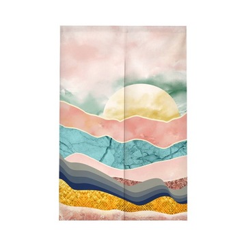 Дверная занавеска в сплит-стиле 85*120 см