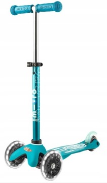 MINI MICRO DELUXE LED HULAJNOGA TRÓJKOŁOWA ŚWIECI