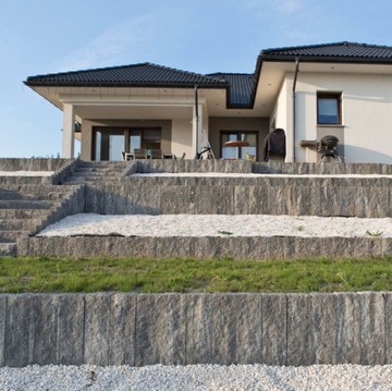 PALISADA UNI SPLIT 15x10x60 cm brekcja karbon