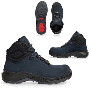 Buty robocze Trzewiki Granatowe S3 PROTEKTOR 40