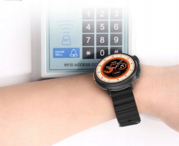 НОВЕЙШИЕ ПОЛЬСКИЕ МУЖСКИЕ СМАРТ-ЧАСЫ NFC AMOLED GPS МОНИТОР СЕРДЕЧНОГО РИТМА ПОГОДА ПОДХОДИТ ДЛЯ СПОРТА