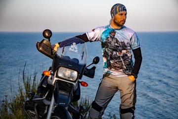 ТЕРМАЛЬНАЯ АКТИВНАЯ ФУТБОЛКА BMW MAKE LIFE A RIDE RОЗА ВЕТРОВ R1250GS
