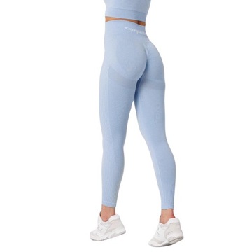 ЛЕГГИНСЫ ЖЕНСКИЕ CARPATREE СПОРТИВНЫЕ ЛЕГГИНСЫ С ВЫСОКОЙ ПОСАДКОЙ PUSH UP ALLURE BLUE