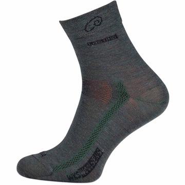 Skarpety na rower z wełny merino merynos WKS 46-49