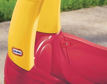 Little Tikes RIDE-OVER Уютная коляска-купе Красный АВТОМОБИЛЬ ДЕТСКАЯ ПЛОЩАДКА АВТОМОБИЛЬ