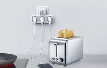 TESSAN белая настенная USB-полоска