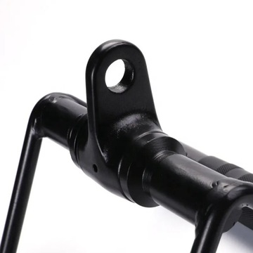 ПОВОРОТНАЯ ТРЕУГОЛЬНАЯ РУКОЯТКА, ЧЕРНАЯ ПРОЧНАЯ КРЕСТОВАЯ ФИТИНГА ДЛЯ ДВОЙНОЙ СМАЗКИ