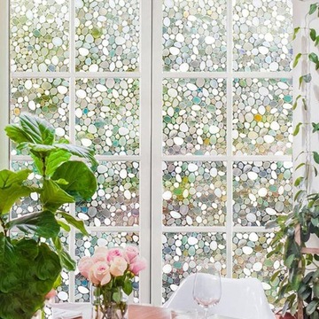 СТАТИЧЕСКАЯ ОКОННАЯ ПЛЕНКА ВИТРАЖ ДЕКОРАТИВНАЯ ОБЛИЦОВКА СТЕКЛА 60 x 200