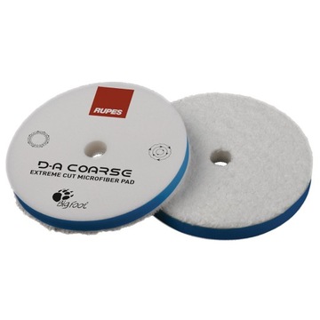 RUPES Pad Mocno Tnący DA Coarse Microfiber 135mm
