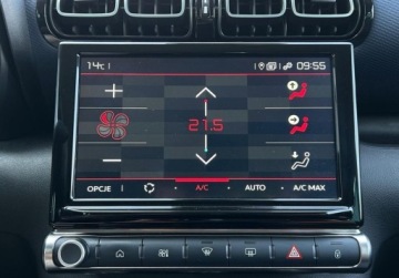 Citroen C3 Aircross  I Crossover 1.2 PureTech 110KM 2021 Citroen C3 Aircross Shine Pack, Kamera 360, Podgrzewane fotele, Tempomat,, zdjęcie 33