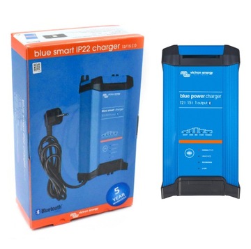 Dobry prostownik ładowarka automatyczna Victron Smart 12V 15A IP22 1 wyj.