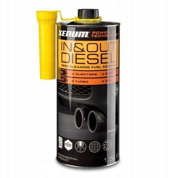 IN & OUT XENUM WTRYSKI TURBINA DPF/FAP