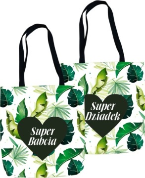 Сумка-шоппер, подарок на День бабушки.