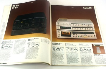 КАТАЛОГ HiFi TOSHIBA TECHNIK 1981 г.