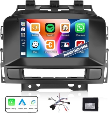 RADIO NAWIGACJA OPEL ASTRA J 2009-2019 Android Auto CarPlay 2/64GB